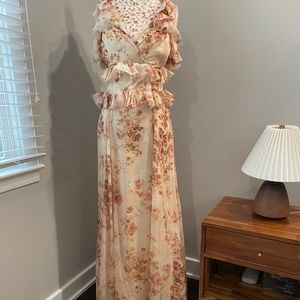 NWOT Floral Gown